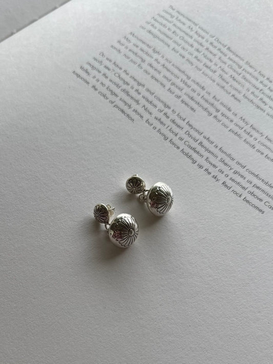 Navajo Pearl Earrings