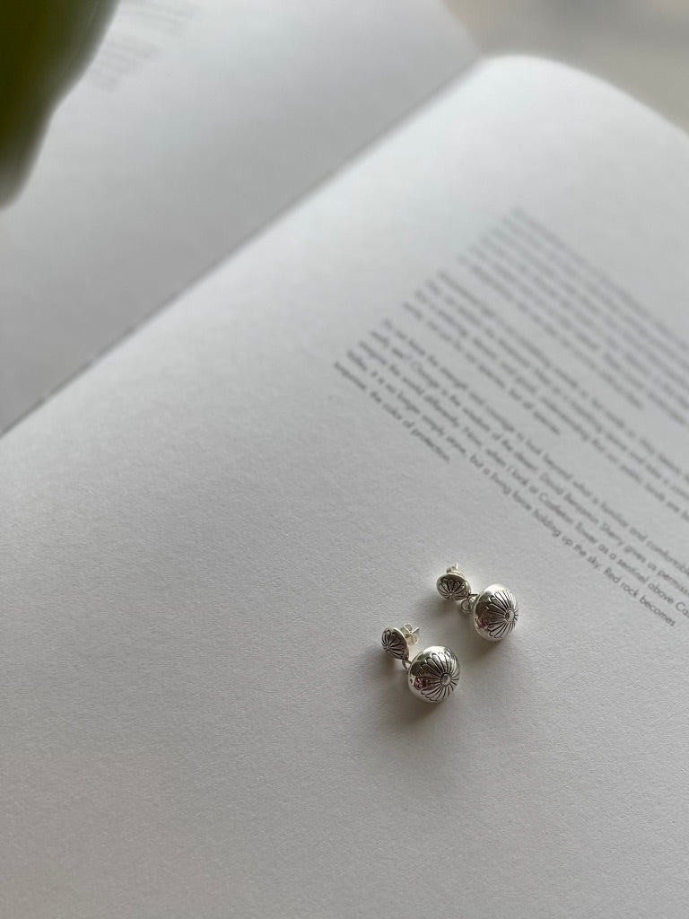 Navajo Pearl Earrings
